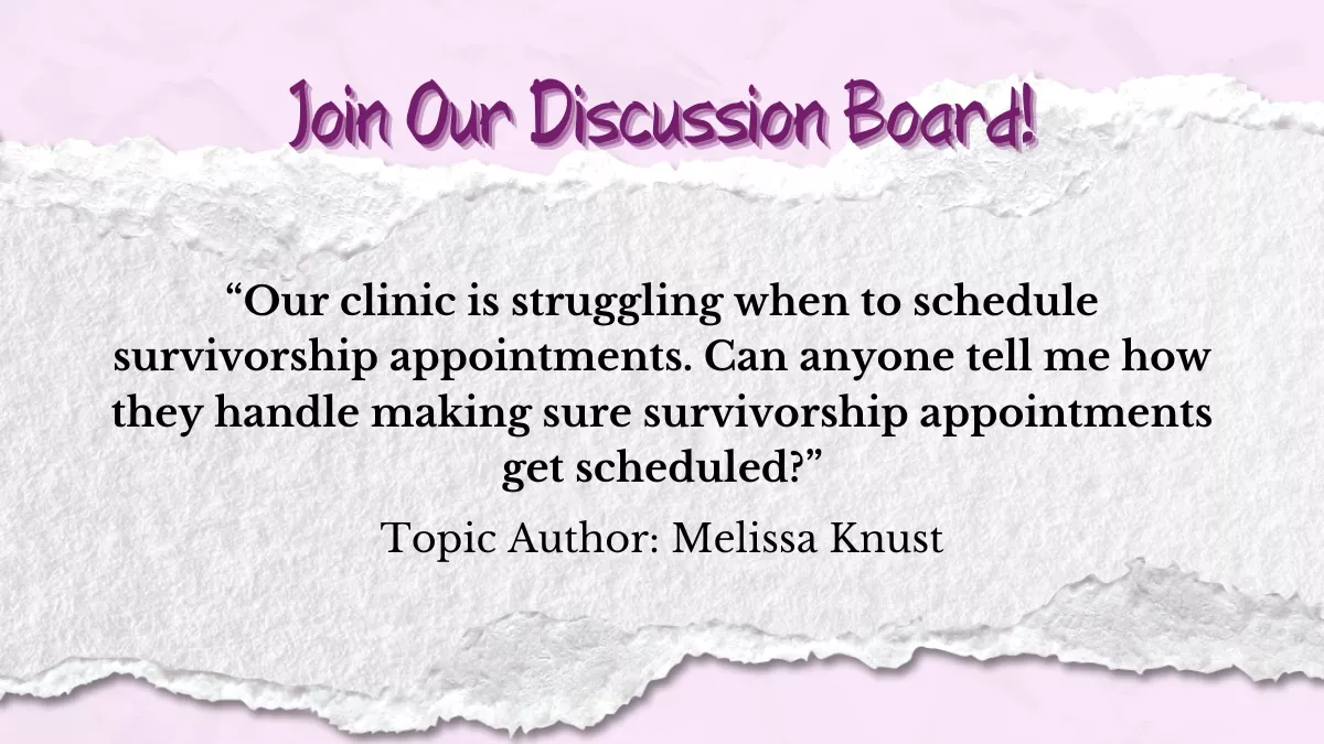 Join our discussion board!